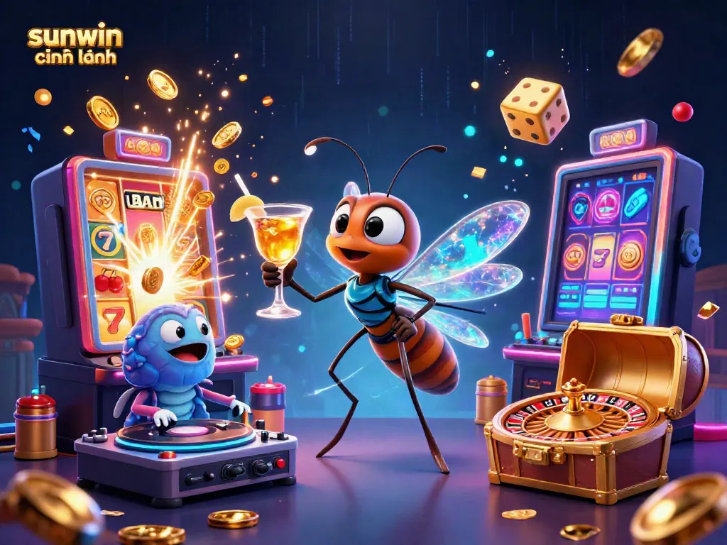 Experience fun with sunwin chính hãng as casino characters go wild in the gaming extravaganza.