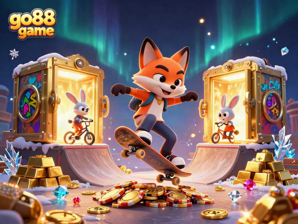 Experience the excitement of go88 game with vibrant characters and captivating casino elements.
